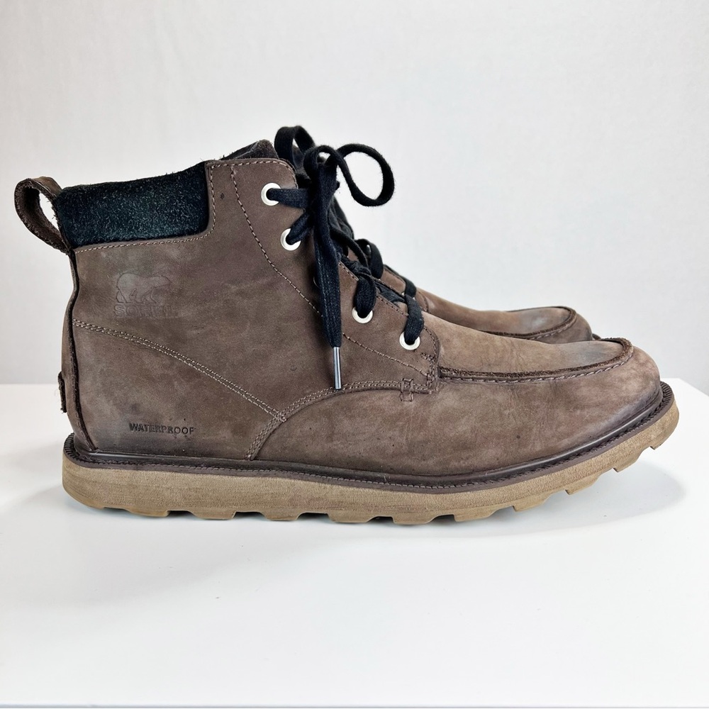 Sorel MADSON II Men's Moc Toe Waterproof Boot Size‎ 11 Outdoor Rugged Cabincore